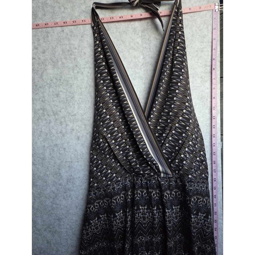 ATHLETA Womens' Go Anywhere Halter V-Neck Dress Size 16T - Picture 2 of 6